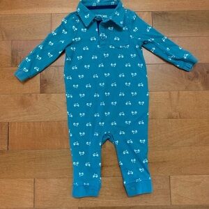 {6/$30} Cherokee collared one piece outfit